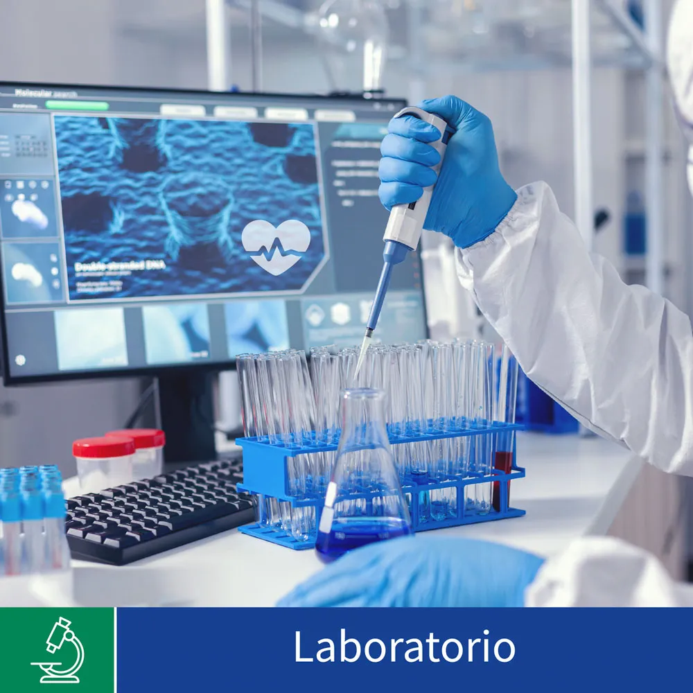 Profesional de laboratorio clínico de Home Group